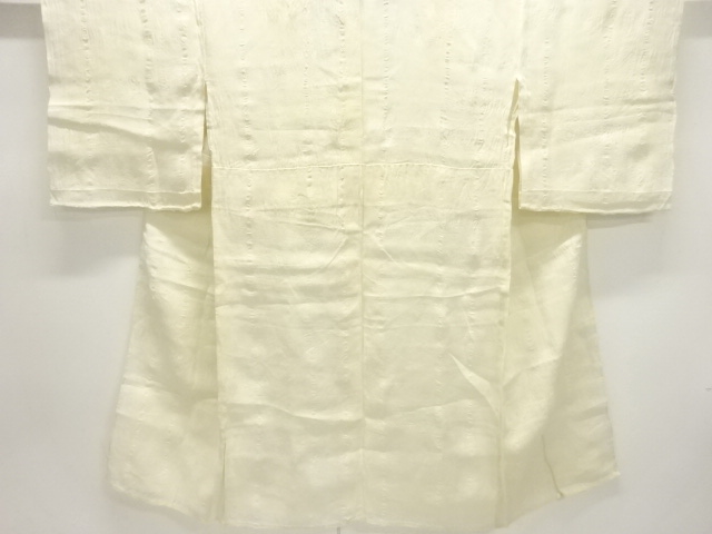 JAPANESE KIMONO / ANTIQUE HONMA OPENWORK JUBAN / BAMBOO / BAMBOO GRASS